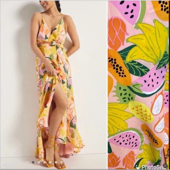 Hutch Anthropologie High Low Maxi NWT‎ Medium - Picture 1 of 6